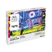 Gillian Ayres acrylic paint set